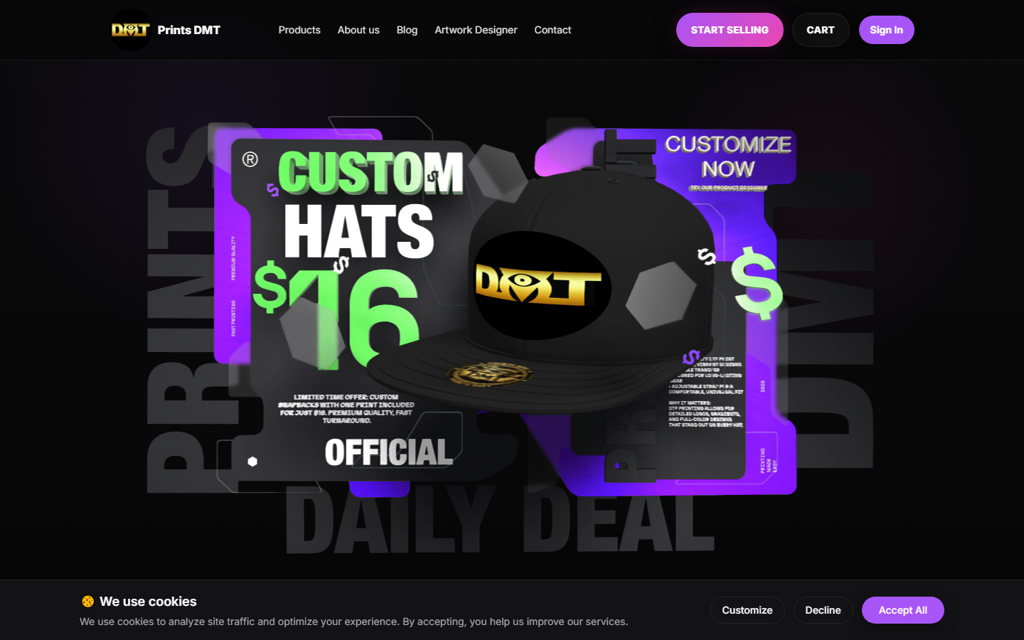 PRINTS-DMT screenshot