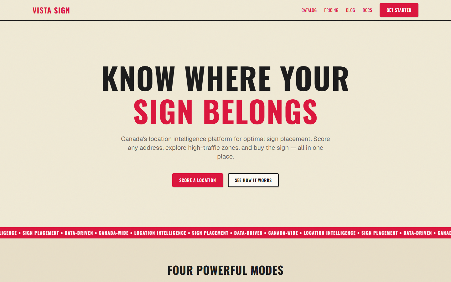 Vista-Sign screenshot